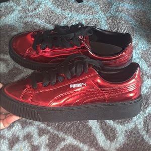 Red Pumas Women’s Size 9.5